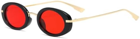 Ретро-панк мужские овальные солнцезащитные очки для женщин, модные прозрачные линзы цвета океана, защита от УФ-излучения UV400, трендовые мужские солнцезащитные очки MTZJH, Black Red
Ретро-панк мужские овальные солнцезащитные очки для женщин, модные прозрачные линзы цвета океана, защита от УФ-излучения UV400, трендовые мужские солнцезащитные очки MTZJH, Black Red