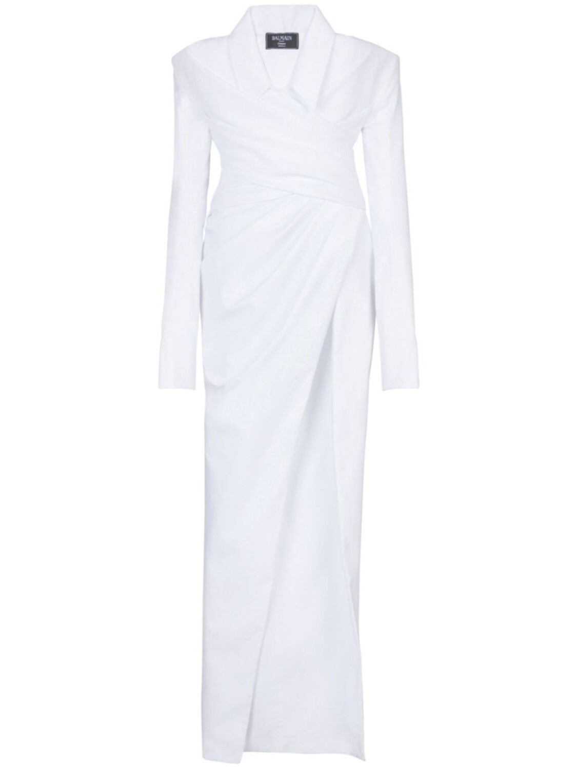 Balmain платье с бюстье, белый
Balmain платье с бюстье, белый
