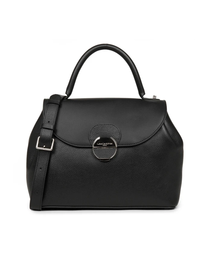 Сумка с клапаном и металлической застежкой. Lancaster, черный
Сумка с клапаном и металлической застежкой. Lancaster, черный