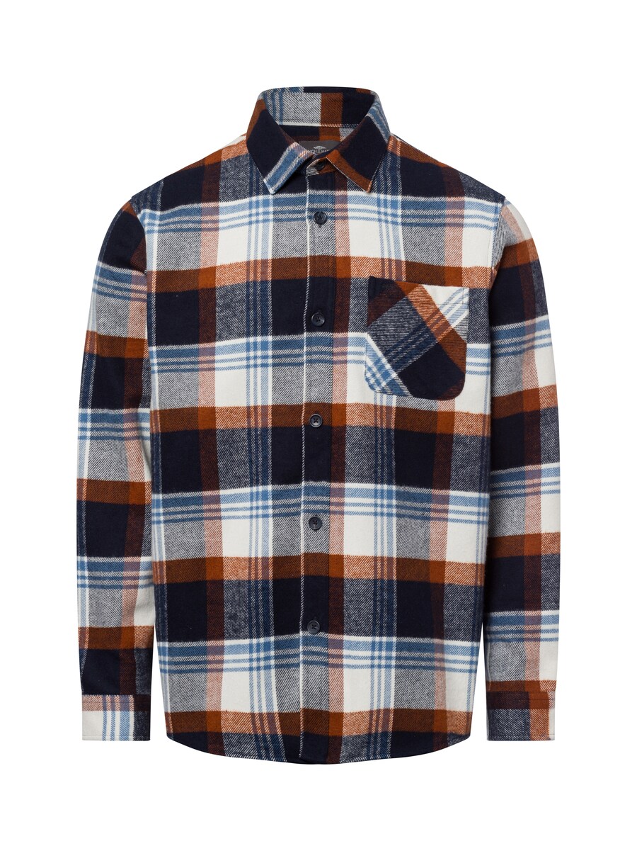 Клетчатая рубашка FYNCH-HATTON Regular fit Button Up Shirt, темно-синий
Клетчатая рубашка FYNCH-HATTON Regular fit Button Up Shirt, темно-синий