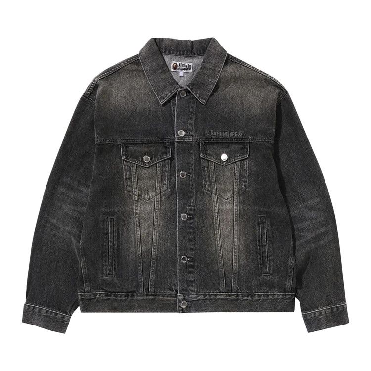Куртка BAPE Distressed Denim Trucker Jacket, Black
Куртка BAPE Distressed Denim Trucker Jacket, Black