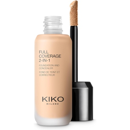Full Coverage 2-In-1 Foundation & Concealer 39 N10 Kiko Milano
Full Coverage 2-In-1 Foundation & Concealer 39 N10 Kiko Milano