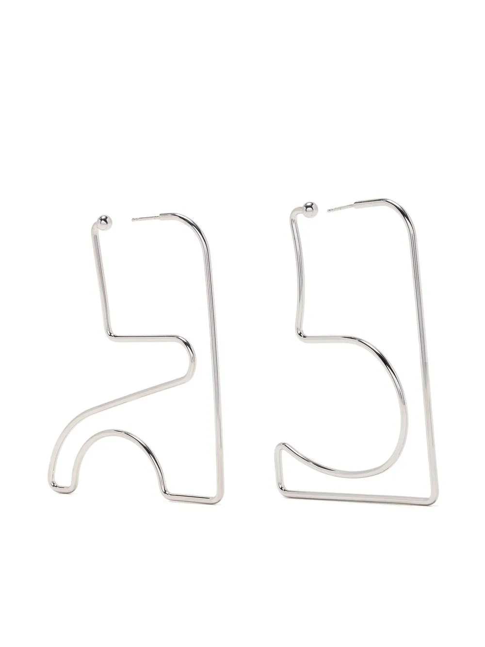 Серьги Maxi AC Courrèges, серебристый
Серьги Maxi AC Courrèges, серебристый