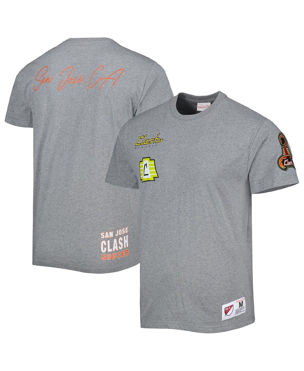 Мужская серая футболка San Jose Earthquakes City Mitchell & Ness, Серый, Мужская серая футболка San Jose Earthquakes City Mitchell & Ness
Мужская серая футболка San Jose Earthquakes City Mitchell & Ness, Серый, Мужская серая футболка San Jose Earthquakes City Mitchell & Ness