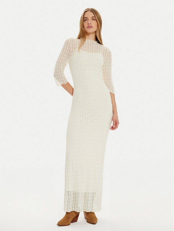 Вязаное платье regular fit Selina 14106328 Vila, экрю
Вязаное платье regular fit Selina 14106328 Vila, экрю