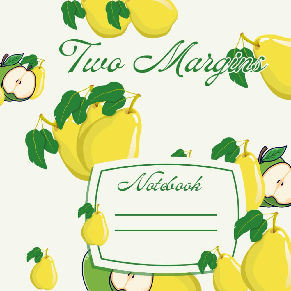 TWO MARGINS: NOTEBOOK: CONTINUED TWO MARGINS OF THE FRUIT-STYLE NOTEBOOK. YOUR NOTES WILL BE CLEAR AND ORGANIZED. (Independently published)
TWO MARGINS: NOTEBOOK: CONTINUED TWO MARGINS OF THE FRUIT-STYLE NOTEBOOK. YOUR NOTES WILL BE CLEAR AND ORGANIZED. (Independently published)