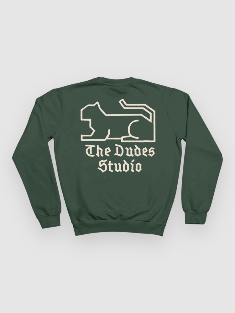 Свитер The Dudes Studio Classic Sweater, bottle green
Свитер The Dudes Studio Classic Sweater, bottle green