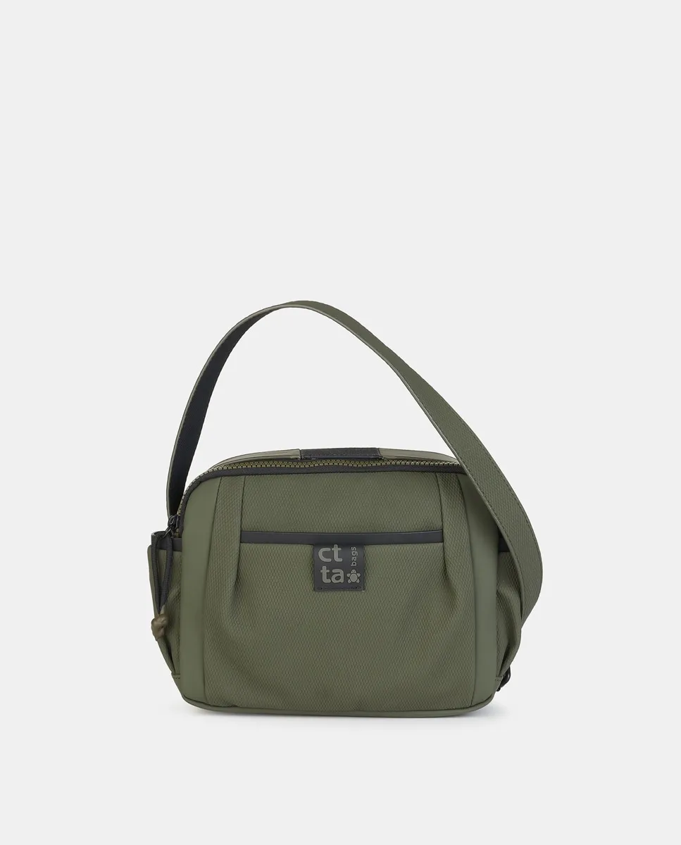 Сумка через плечо на молнии Caminatta, хаки
Сумка через плечо на молнии Caminatta, хаки