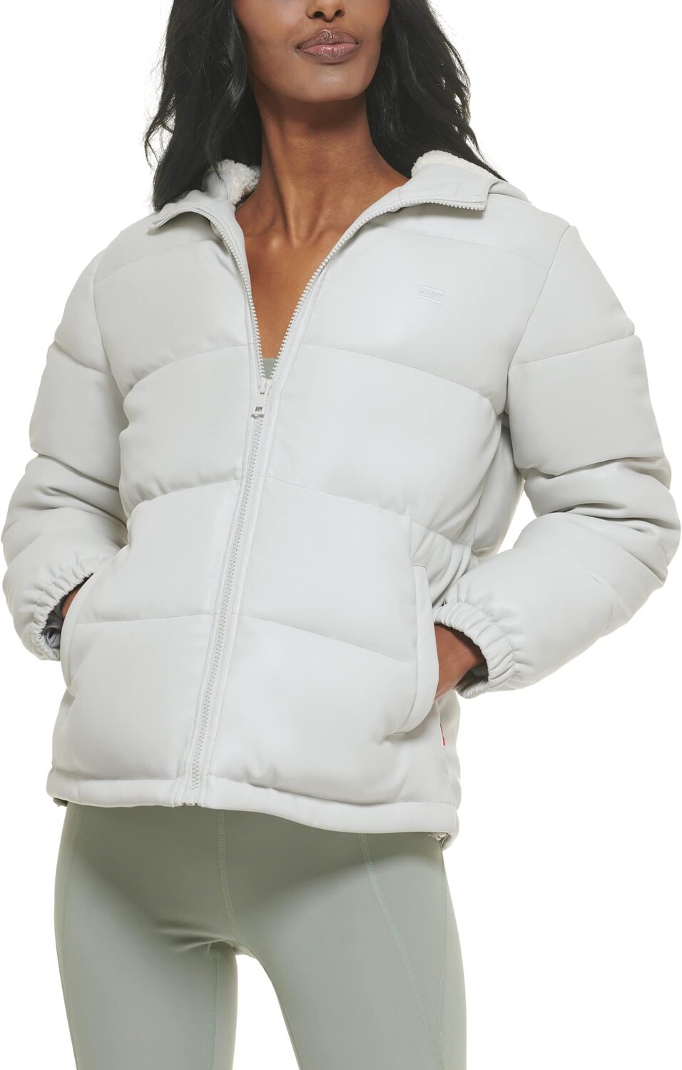 Куртка Levi's Hooded Faux Leather, цвет Ice
Куртка Levi's Hooded Faux Leather, цвет Ice