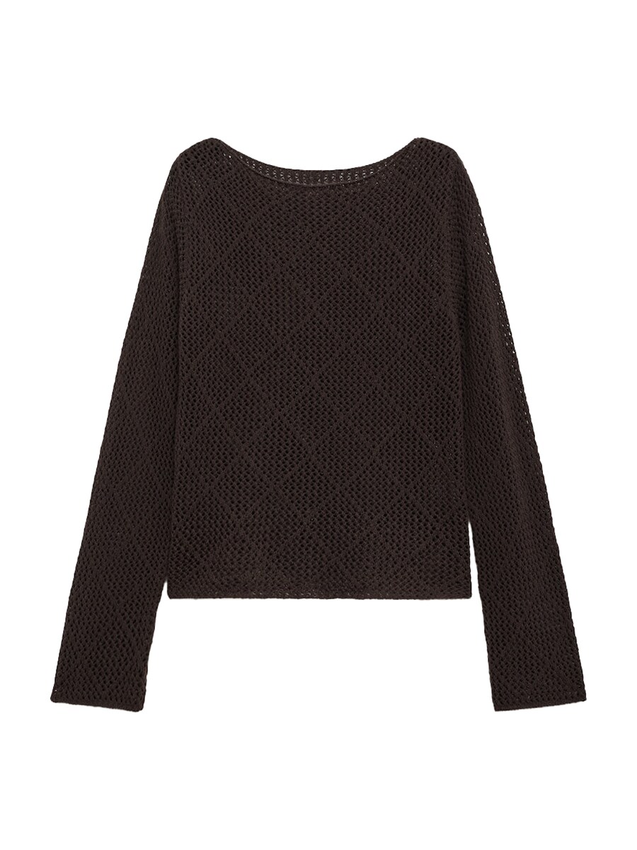 Свитер MANGO ETHIOPIA, темно-коричневый 
Свитер MANGO ETHIOPIA, темно-коричневый