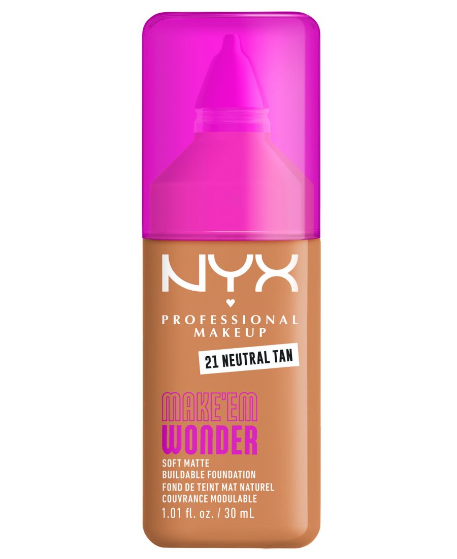 Тональный крем Wonder Foundation, 0,84 унции NYX Professional Makeup, цвет neutral tan
Тональный крем Wonder Foundation, 0,84 унции NYX Professional Makeup, цвет neutral tan