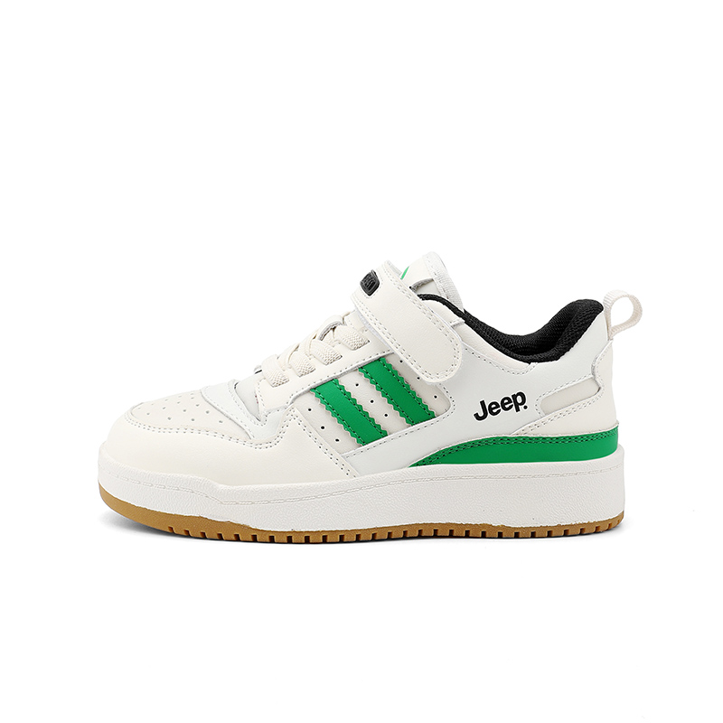Детские кроссовки для скейтбординга с низким верхом, устойчивые к истиранию Jeep, бежевый/зеленый 
Детские кроссовки для скейтбординга с низким верхом, устойчивые к истиранию Jeep, бежевый/зеленый