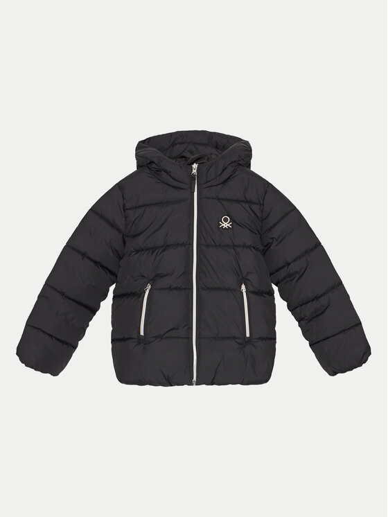 Пуховик стандартного кроя United Colors Of Benetton, черный
Пуховик стандартного кроя United Colors Of Benetton, черный