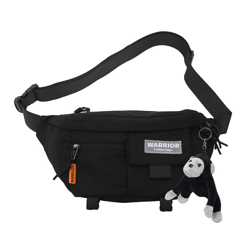 Сумка-слинг унисекс WARRIOR, Черный
Сумка-слинг унисекс WARRIOR, Черный