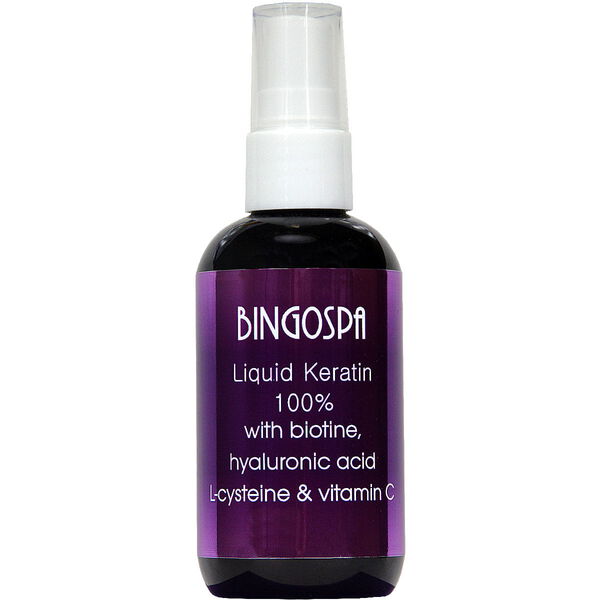 Жидкий кератин для волос с биотином, гиалуроновой кислотой, L-цистеином и витамином С, 100 мл Bingospa
Жидкий кератин для волос с биотином, гиалуроновой кислотой, L-цистеином и витамином С, 100 мл Bingospa
