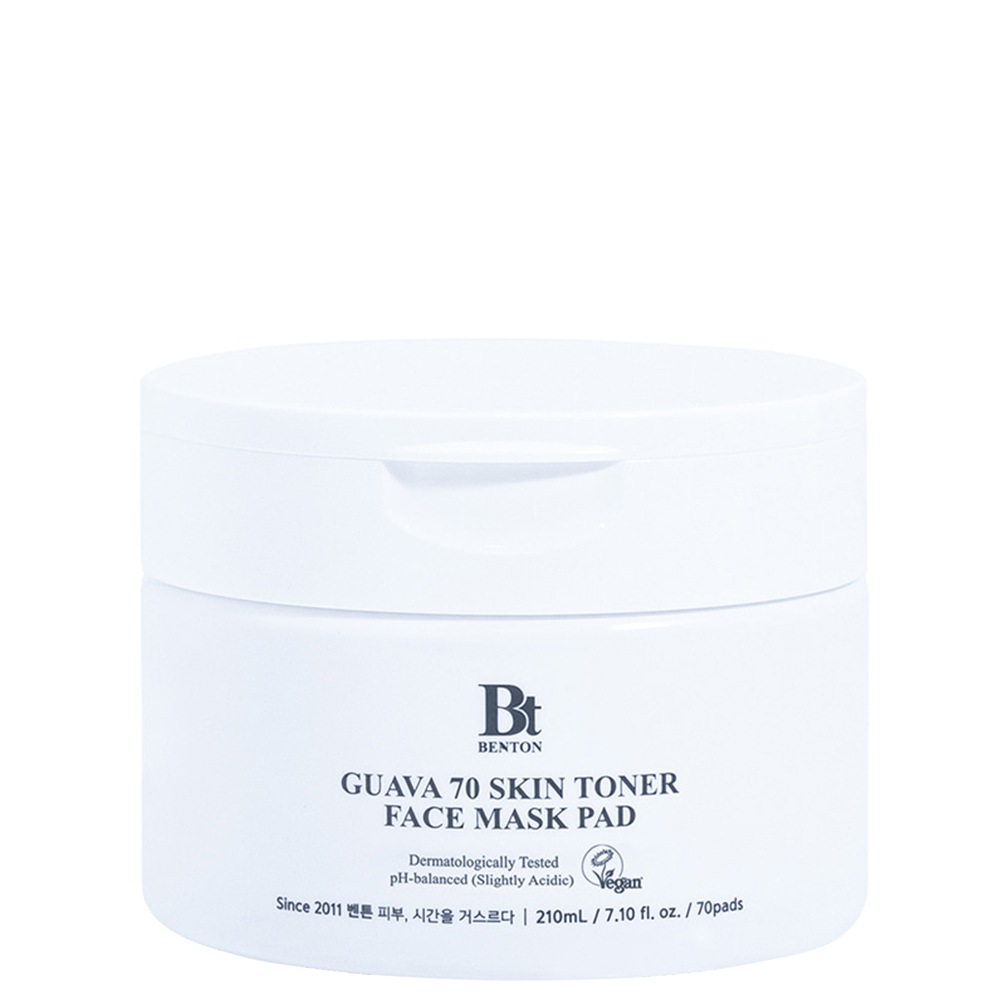 Тоник для лица guava 70 skin toner face mask pad Benton, количество 70 шт.
Тоник для лица guava 70 skin toner face mask pad Benton, количество 70 шт.