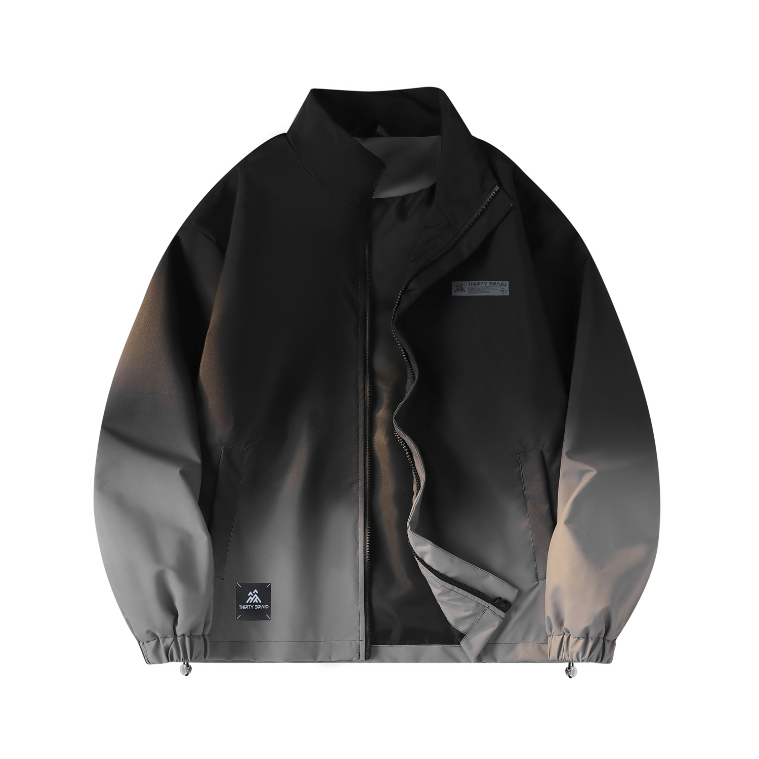 30BRAID Куртка North Face стильная с градиентным дизайном унисекс, Black (Gradient Style)
30BRAID Куртка North Face стильная с градиентным дизайном унисекс, Black (Gradient Style)