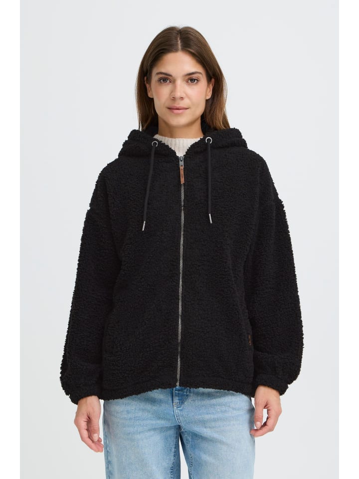 Oxmo Черная флисовая куртка с капюшоном OXBerina
Oxmo Черная флисовая куртка с капюшоном OXBerina