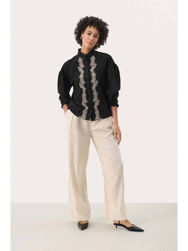 Рубашка с длинным рукавом NurtaPW свободного кроя, цвет черный PART TWO
Рубашка с длинным рукавом NurtaPW свободного кроя, цвет черный PART TWO