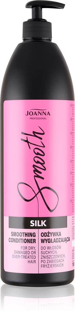 Профессиональный шелковый увлажняющий и разглаживающий кондиционер Joanna, 1000 гр
Профессиональный шелковый увлажняющий и разглаживающий кондиционер Joanna, 1000 гр