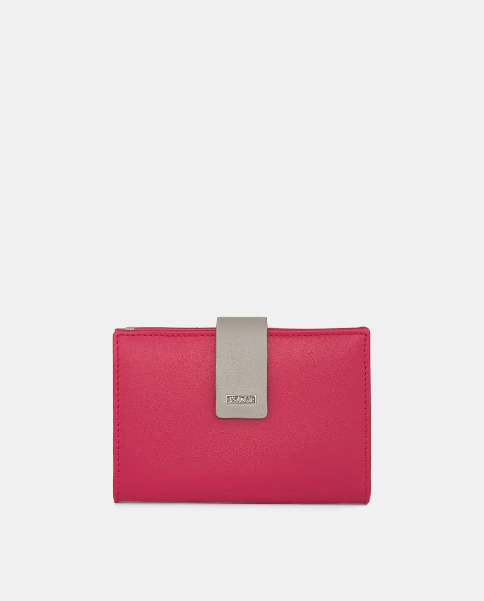 Кошелек женский среднего размера Pielnoble, фуксия
Кошелек женский среднего размера Pielnoble, фуксия