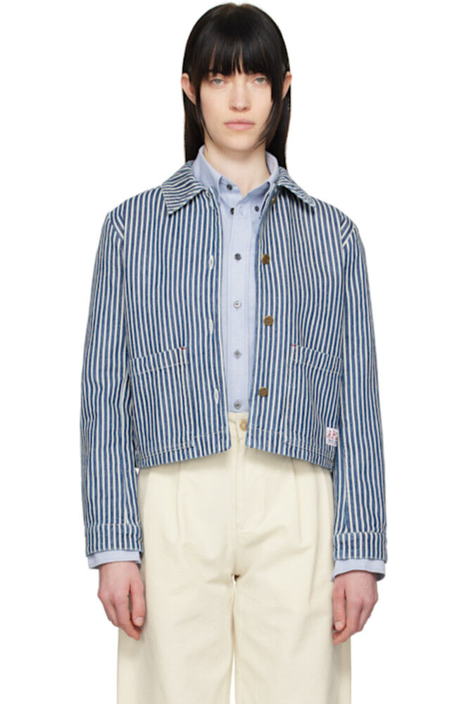 Джинсовая куртка Frida Blue & White A.P.C. 
Джинсовая куртка Frida Blue & White A.P.C.