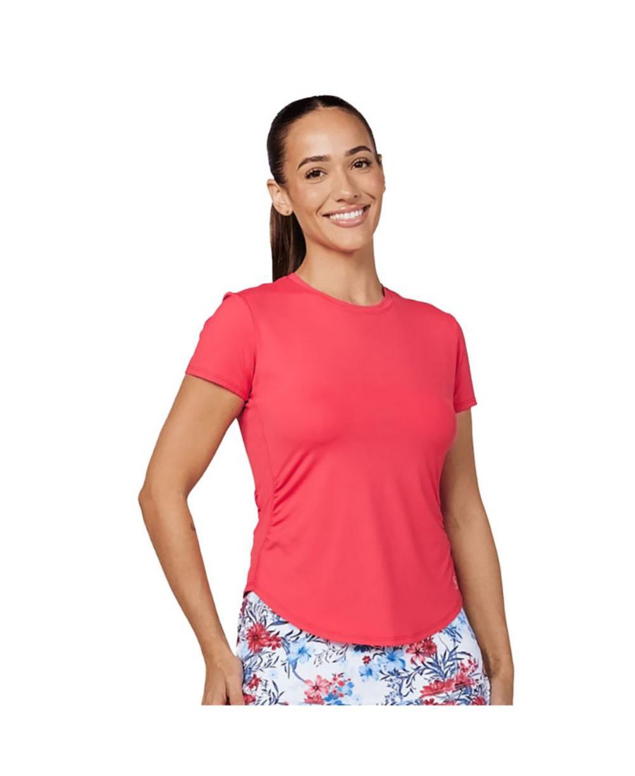 Женская теннисная футболка с коротким рукавом "Полевые цветы" Sofibella, Wild flowers
Женская теннисная футболка с коротким рукавом "Полевые цветы" Sofibella, Wild flowers