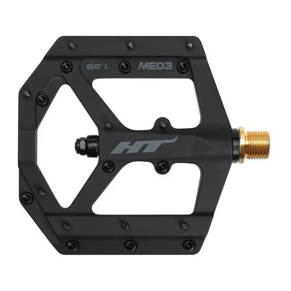 Педали HT ME03T Titanium, серебряный
Педали HT ME03T Titanium, серебряный