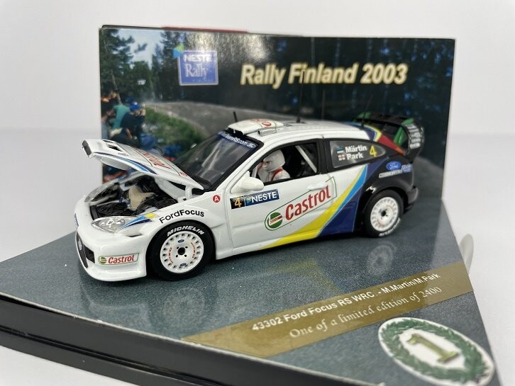 Vitesse Sunstar Ford Focus Rs Wrc Финляндия 2003 No4 март 1:43 43302
Vitesse Sunstar Ford Focus Rs Wrc Финляндия 2003 No4 март 1:43 43302