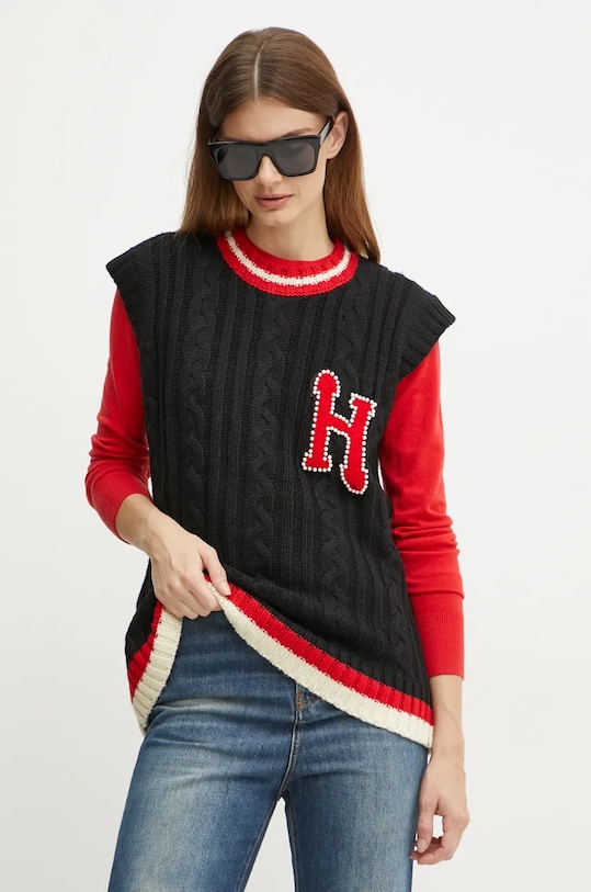 Жилет LUCCAS Silvian Heach, черный
Жилет LUCCAS Silvian Heach, черный