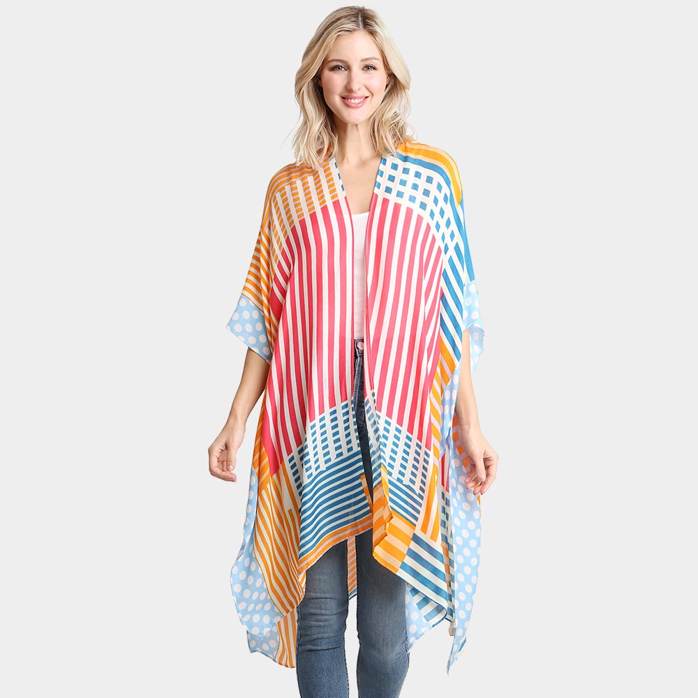 Кимоно-пончо с геометрическим принтом TRUEDAMES, желтый
Кимоно-пончо с геометрическим принтом TRUEDAMES, желтый