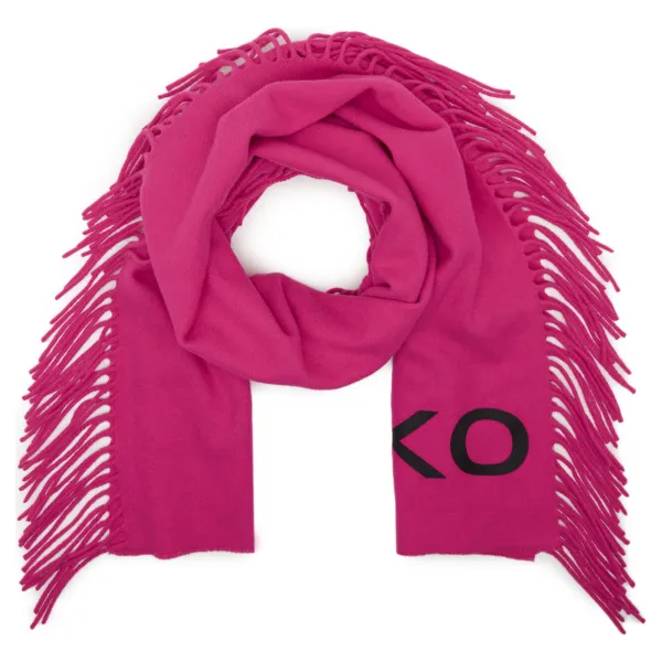 Шерстяной шарф Pinko, розовый 
Шерстяной шарф Pinko, розовый