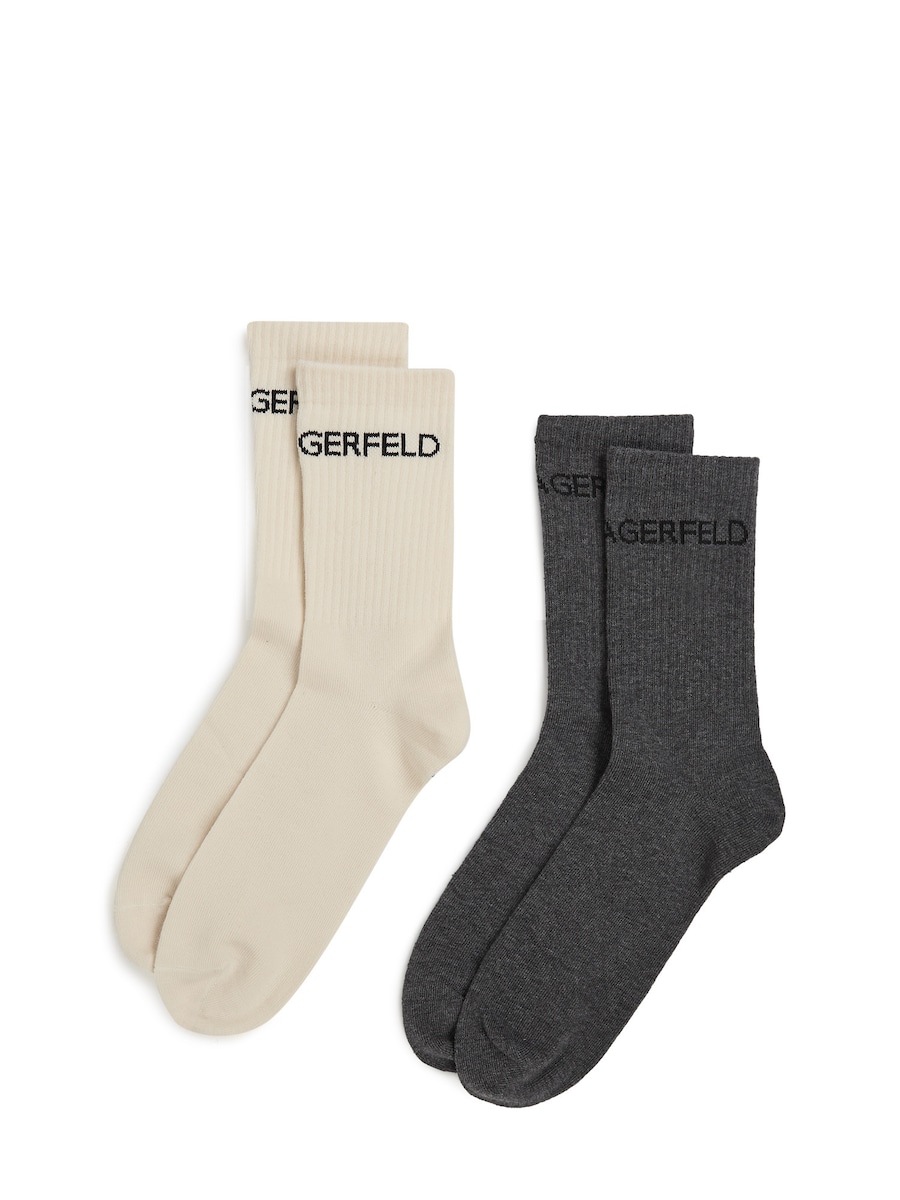 Носки Karl Lagerfeld, бежевый/антрацит
Носки Karl Lagerfeld, бежевый/антрацит