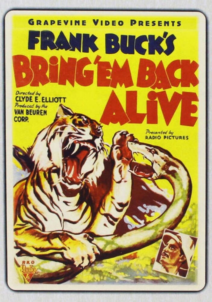 Диск DVD Bring Em Back Alive (1932)
Диск DVD Bring Em Back Alive (1932)