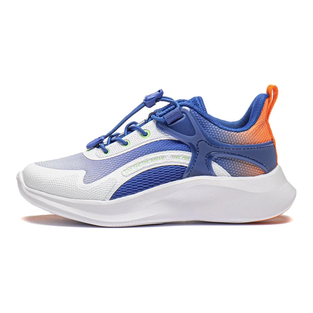 Антискользящие износостойкие детские беговые кроссовки бело-сине-оранжевые Kids' LINING YOUNG
Антискользящие износостойкие детские беговые кроссовки бело-сине-оранжевые Kids' LINING YOUNG