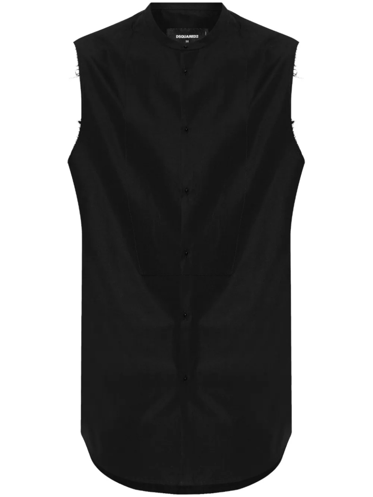 DSQUARED2 хлопковая рубашка без рукавов, черный
DSQUARED2 хлопковая рубашка без рукавов, черный