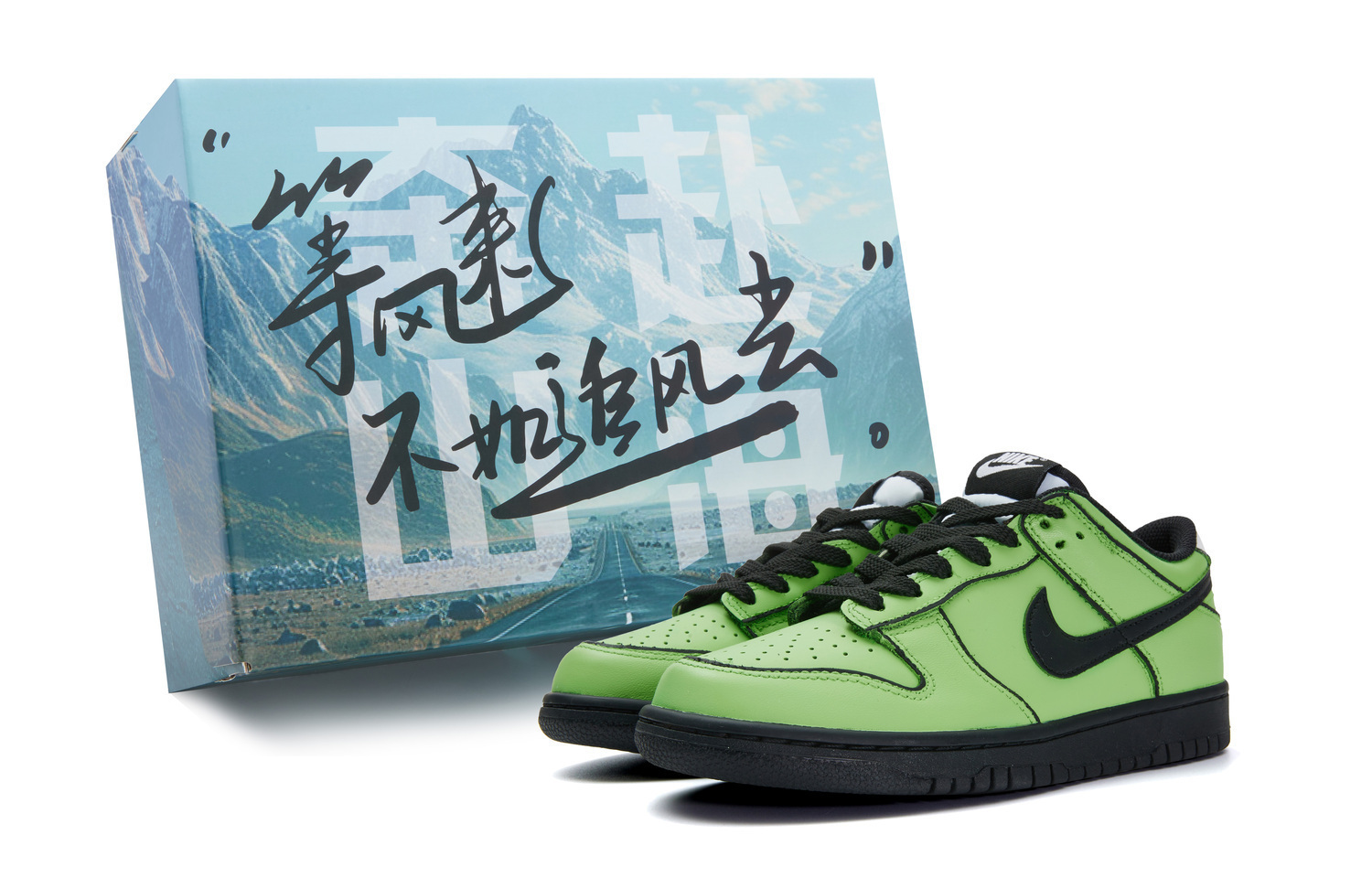 Nike Кроссовки Dunk 'Black' Anti Slip Wear Resistant Low Top Kids' Skateboarding Shoes Black Green Teenagers
Nike Кроссовки Dunk 'Black' Anti Slip Wear Resistant Low Top Kids' Skateboarding Shoes Black Green Teenagers