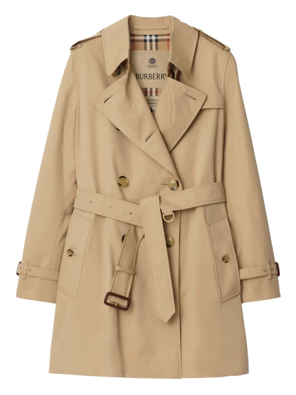 Тренч Kensington Heritage с поясом Burberry, бежевый
Тренч Kensington Heritage с поясом Burberry, бежевый