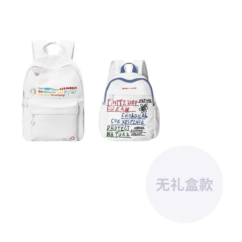FINITE LOOP FINITE LOOP Рюкзак из переработанного полиэстера Унисекс Белый
FINITE LOOP FINITE LOOP Рюкзак из переработанного полиэстера Унисекс Белый