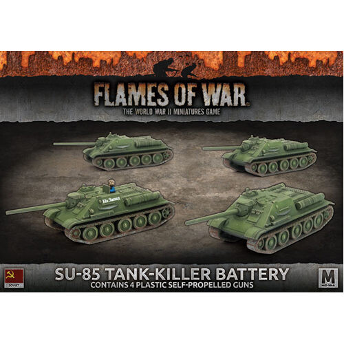 Фигурки Flames Of War: Su-85 Tank-Killer Battery
Фигурки Flames Of War: Su-85 Tank-Killer Battery