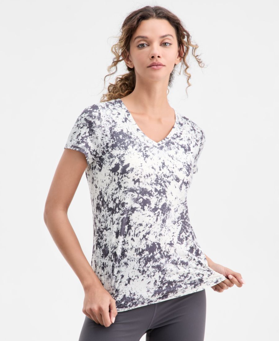 Женская блузка с V-образным вырезом и принтом ID Ideology, Beige
Женская блузка с V-образным вырезом и принтом ID Ideology, Beige