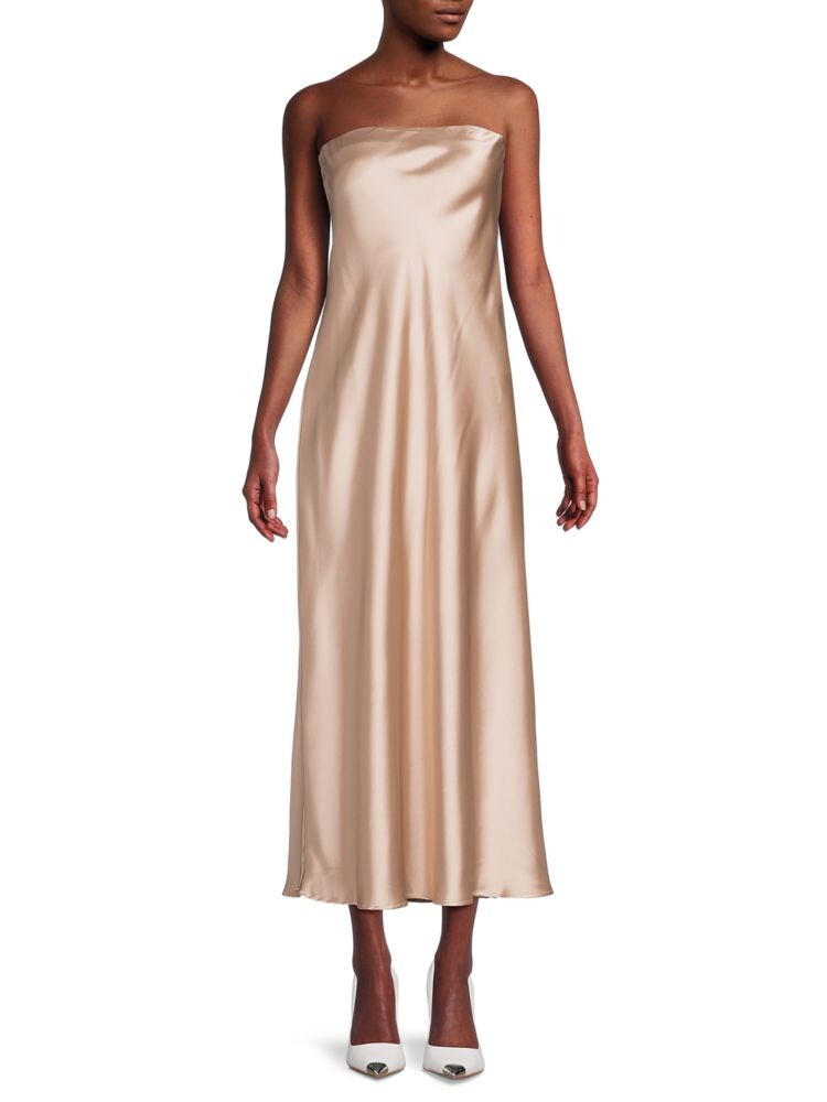 Платье миди из жидкого атласа Renee C., бежевый
Платье миди из жидкого атласа Renee C., бежевый