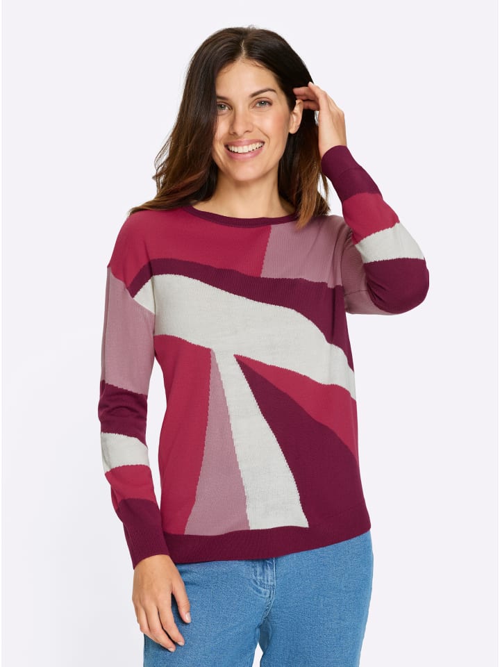 Свитер с длинными рукавами в цвете пыльной розы и лилового Sieh an!
Свитер с длинными рукавами в цвете пыльной розы и лилового Sieh an!