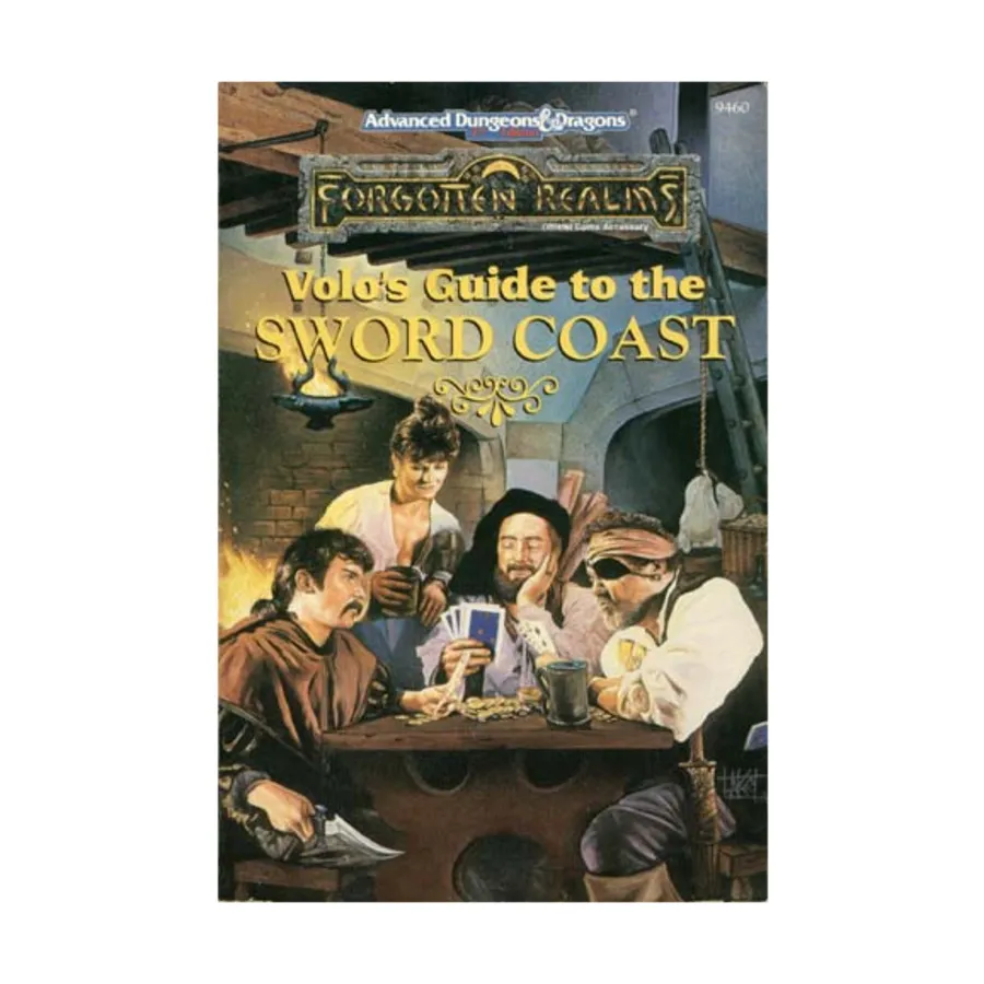 Volo's Guide to the Sword Coast, Forgotten Realms - Volo's Guides, мягкая обложка
Volo's Guide to the Sword Coast, Forgotten Realms - Volo's Guides, мягкая обложка