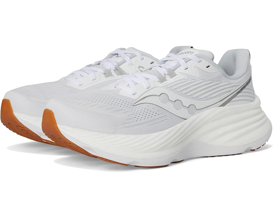 Мужские кроссовки Saucony Hurricane 24, White/Silver
Мужские кроссовки Saucony Hurricane 24, White/Silver