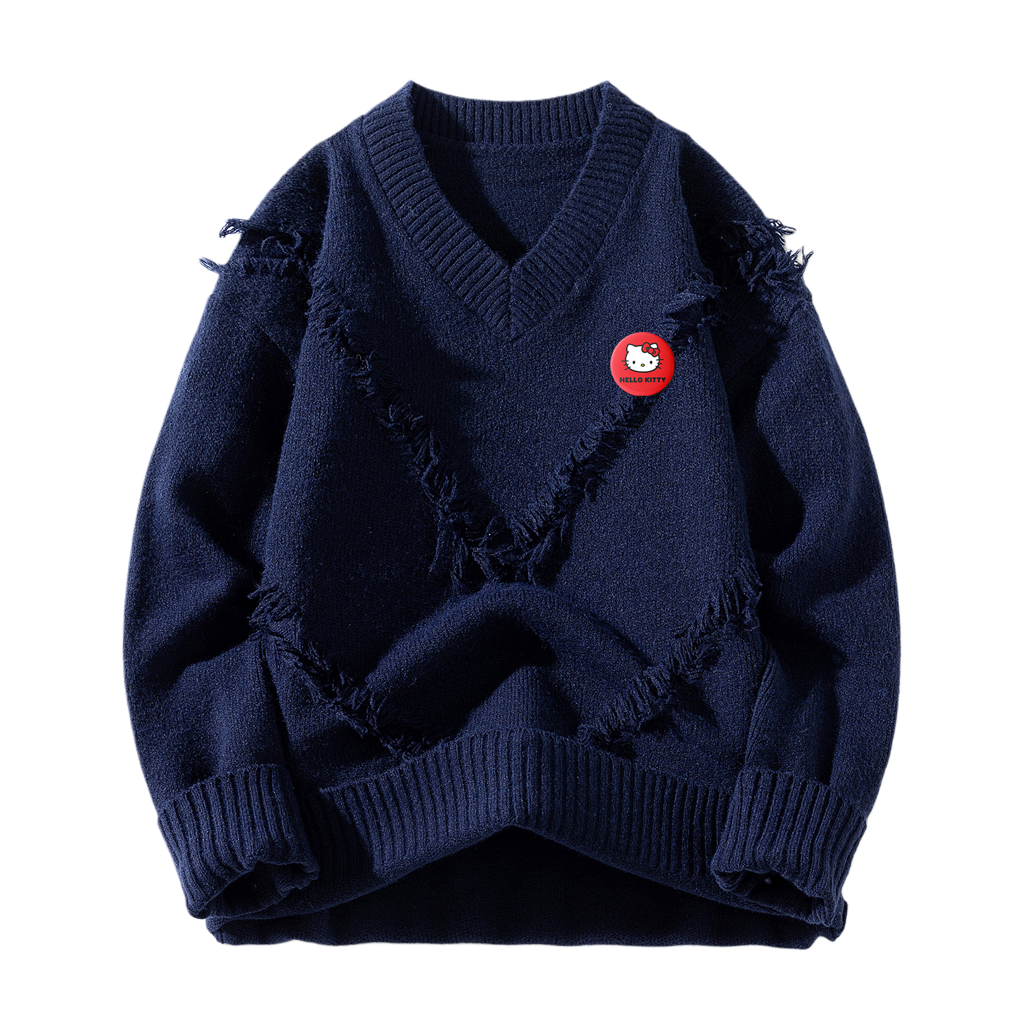 Hello Kitty Hello Kitty SS25 свитер Unisex Sanrio, темно-синий
Hello Kitty Hello Kitty SS25 свитер Unisex Sanrio, темно-синий