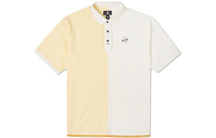 Рубашка поло мужская бежевая Converse, цвет Apricot Cream 
Рубашка поло мужская бежевая Converse, цвет Apricot Cream