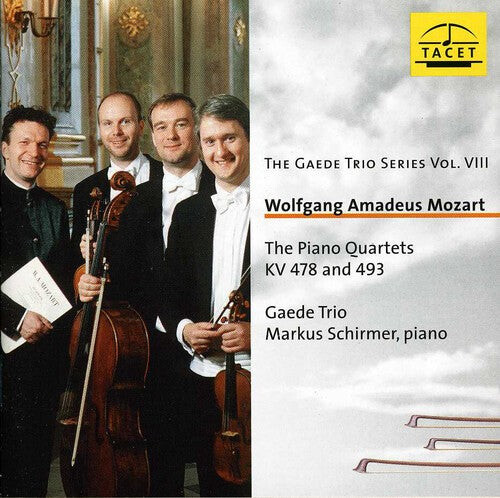 CD диск Mozart / Gaede Trio / Schirmer: Gaede Trio Series 8: Piano Quartets
CD диск Mozart / Gaede Trio / Schirmer: Gaede Trio Series 8: Piano Quartets