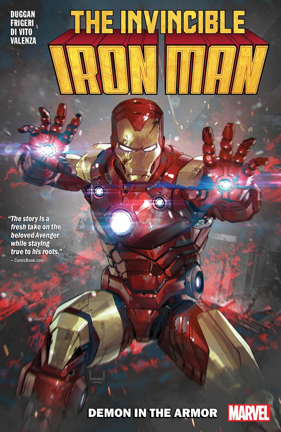 Invincible Iron Man By Gerry Duggan Vol. 1: Demon In The Armor (Marvel Universe)
Invincible Iron Man By Gerry Duggan Vol. 1: Demon In The Armor (Marvel Universe)
