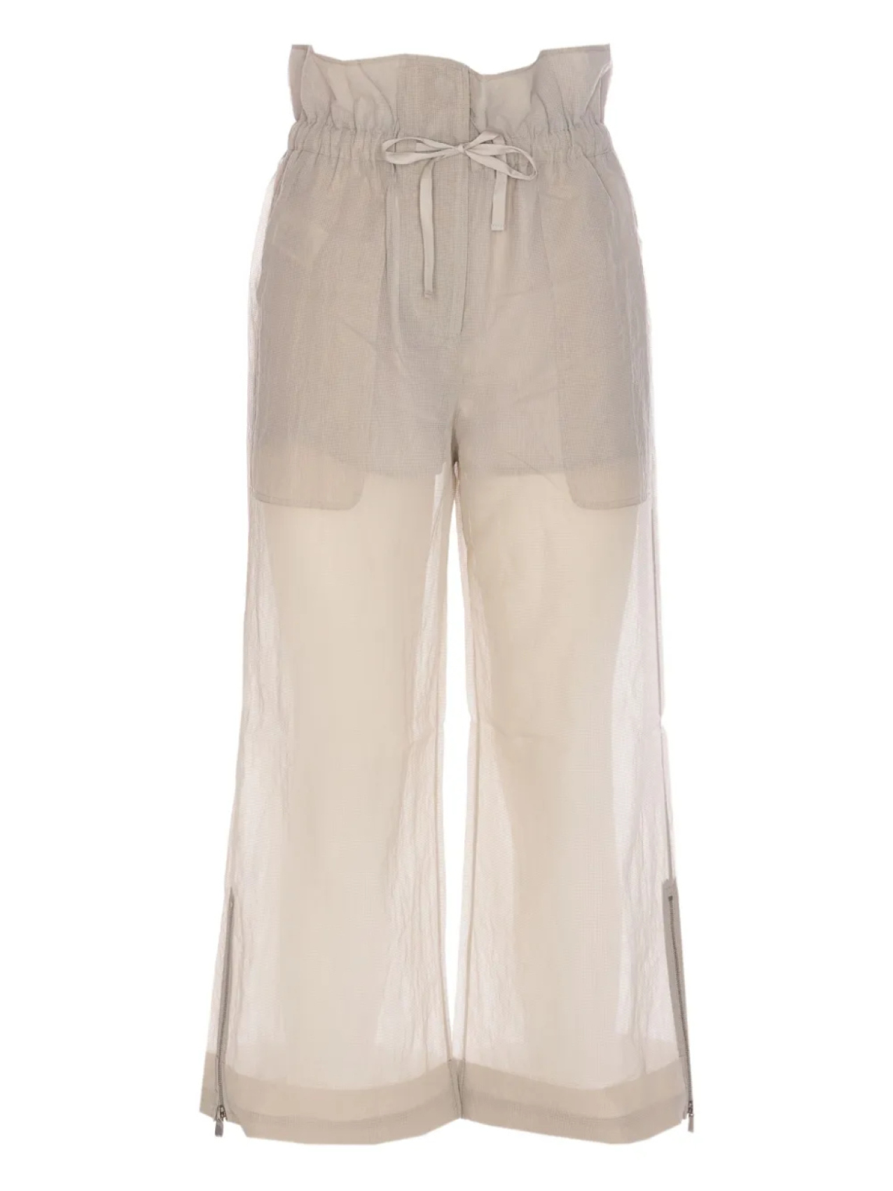 Прямые брюки с завязками на шнурке PINKO, серый
Прямые брюки с завязками на шнурке PINKO, серый